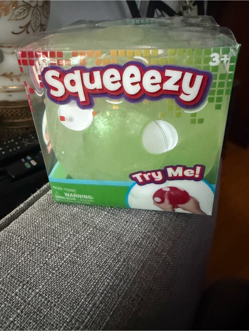 Dice Squeeezy green color